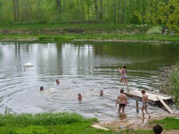 Фото номера Коттедж (для 8 взрослых) Загородные дома Rūši г. Milzkalne 18